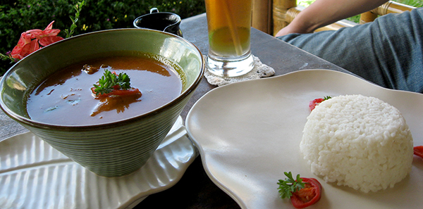 テラスパディカフェのカレー